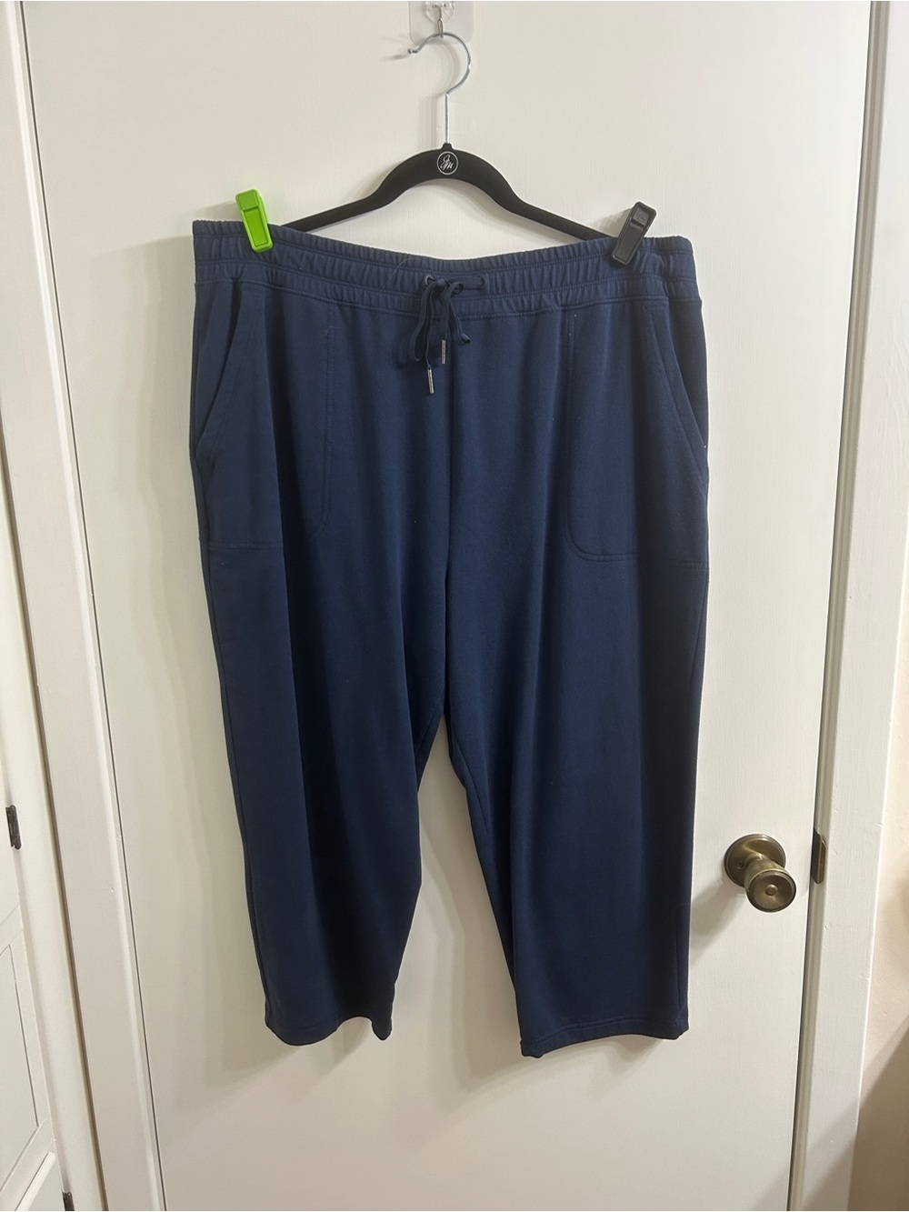Members Mark Women’s Navy Drawstring Capri Pants